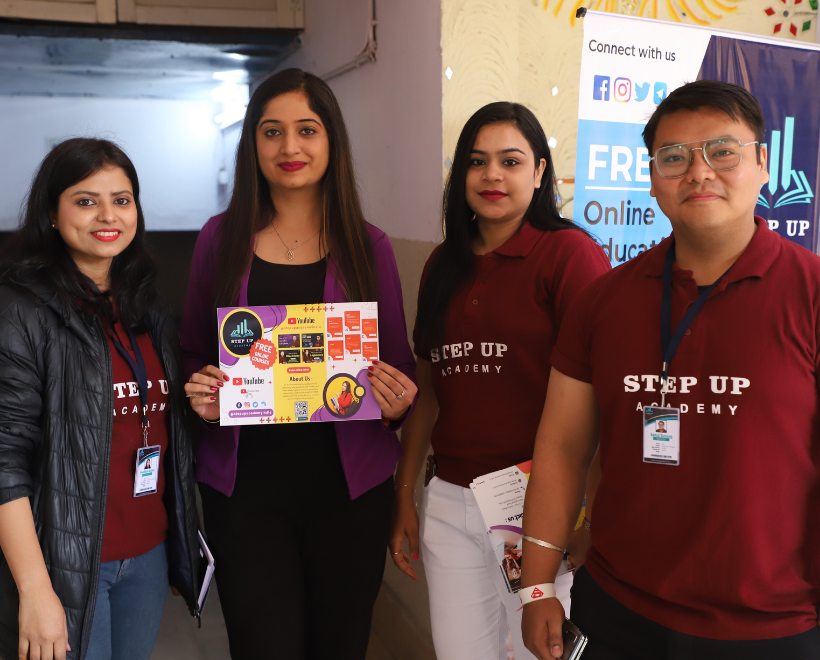 Step Up Academy Team Outreach to May Flower Public School Students